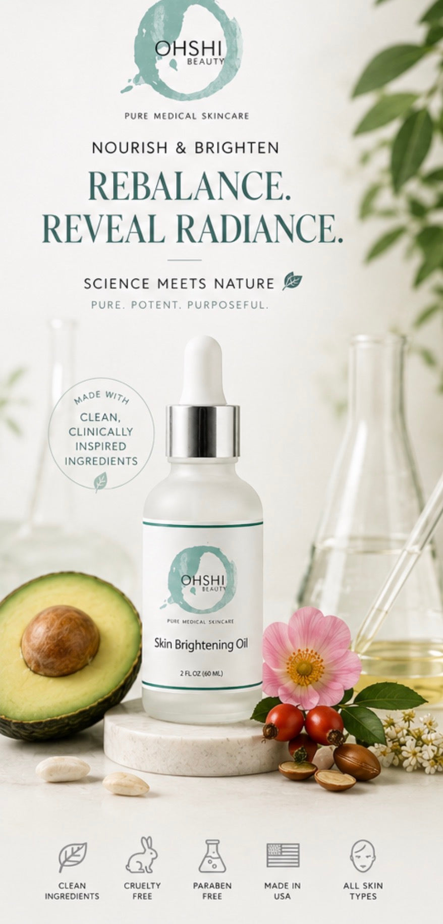 Skin Brightening Oil